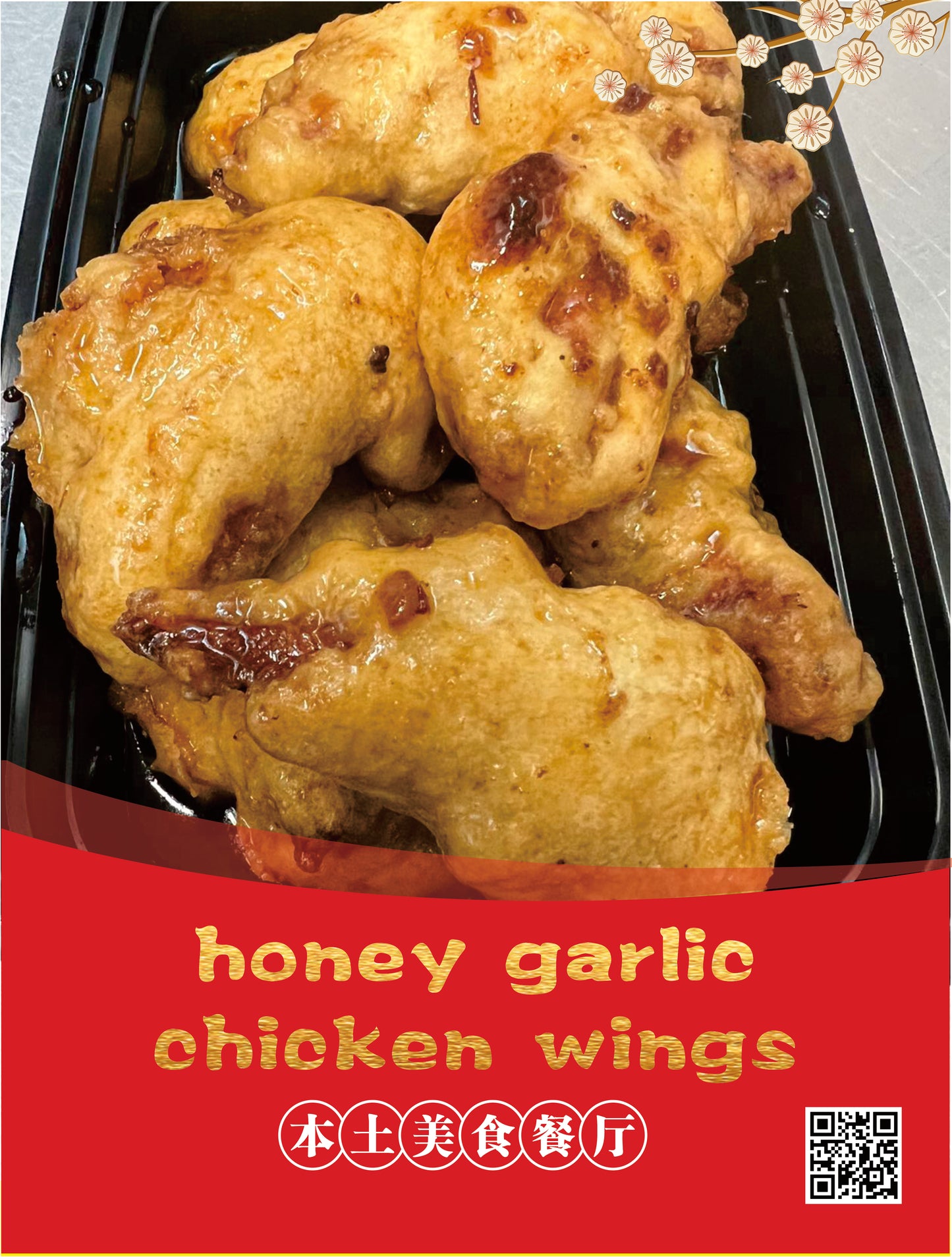 Honey Garlic Chicken Wings