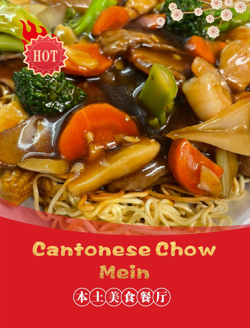 Cantonese Chow Mein (Crispy)