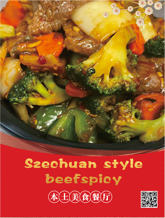Szechuan Style Beef(spicy)